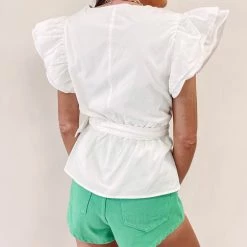 Indie Collection Melissa Ruffle Top