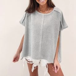 Indie Collection New Arrivals Anna Oversized Vest Pullover