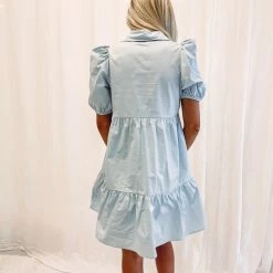 Indie Collection USA Collection Vance Dress - Blue