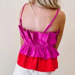 Indie Collection Vacay Collection Alyssa Ruffle Top