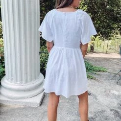 Indie Collection New Arrivals Serena Button Dress